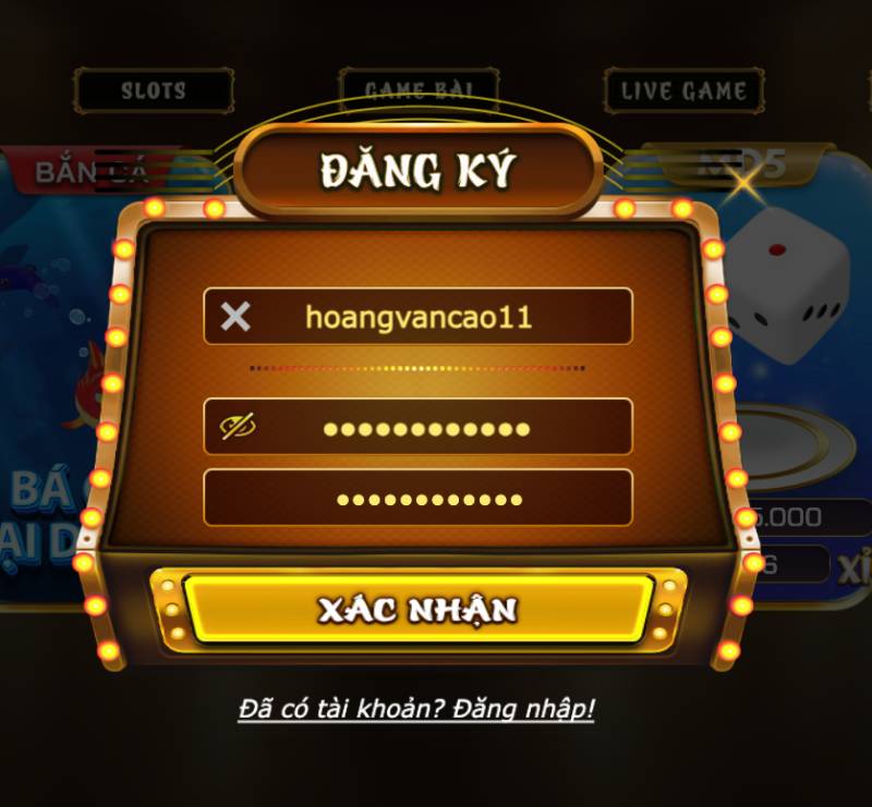 Iwin Wush【Iwin Club】- Link tải iWin Club - iPhone, Android, APK, PC 13 Buoc 3 Dien Thong Tin Ca Nhan